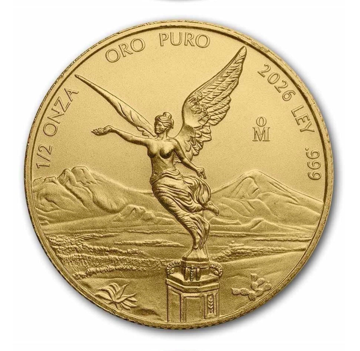 2026 Libertad 1.90 oz Gold 5-Coin BU Set in Flips (Est: Mintage 400)