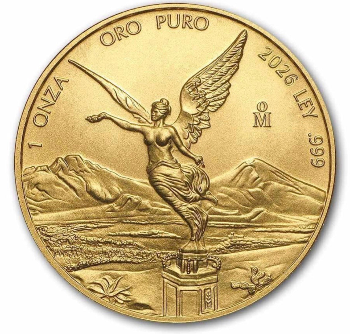 2026 Libertad 1.90 oz Gold 5-Coin BU Set in Flips (Est: Mintage 400)