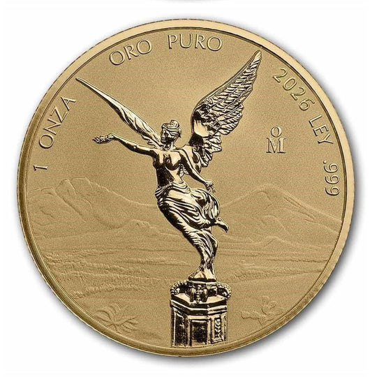 2026 Libertad 1.50 oz Gold 2-Coin REVERSE PROOF Set in Capsules (Mintage TBD - Limited Production)