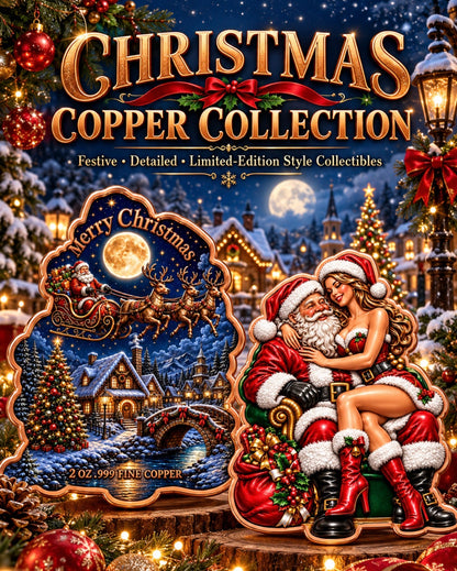 Santa's Secret Fantasy 2oz .999 Copper