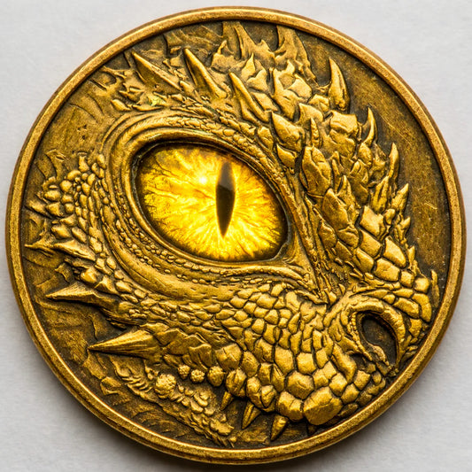 See the Back! 2026 Golden Dragon Colorized 5oz .999 Fine Copper