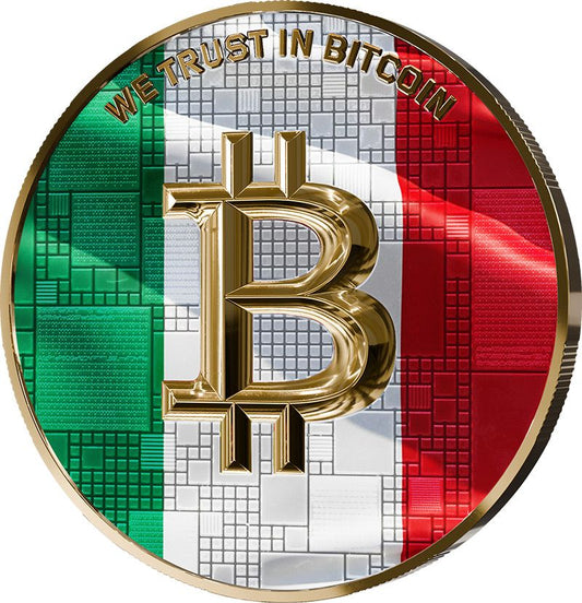 See the back! 2026 Bitcoin Project Italy Edition 1 oz Silver medal (03/30)