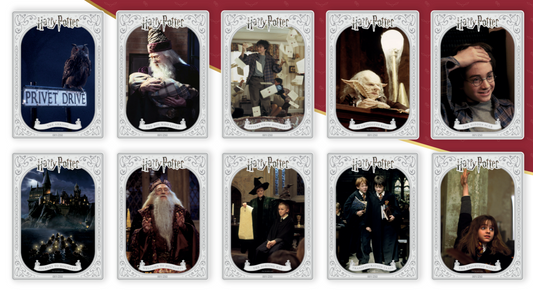 2026 Solomon Islands Harry Potter and the Philosopher's Stone 2 x 3g Silver Collector Cards Mystery Pack (03/30)