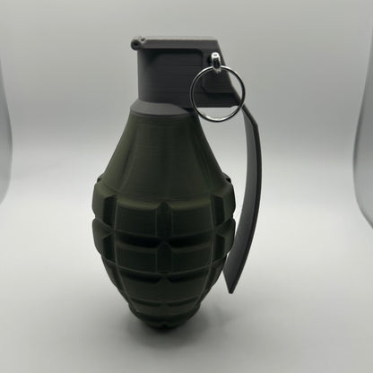 Pineapple Grenade- Holds anything you like! Military Green!