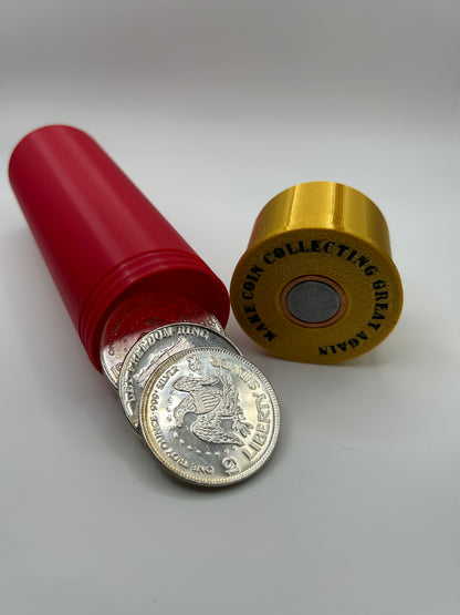 Shotgun Shell Medium-Holds 1 OZ RAW Coins, Rounds, and More!