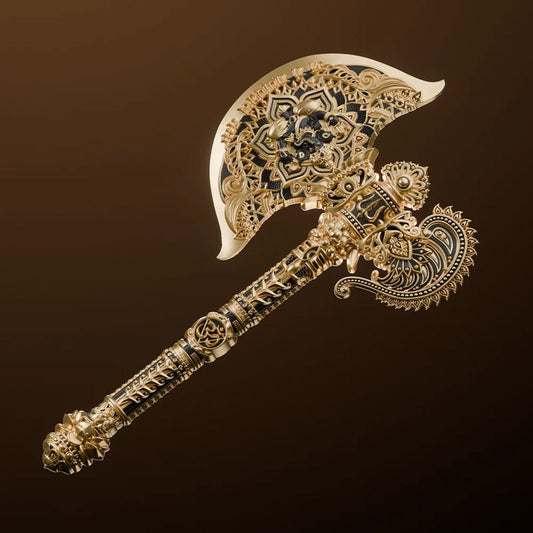 2026 Samoa Axe of Ganesha Shaped 5 oz Silver Coin (04/03)