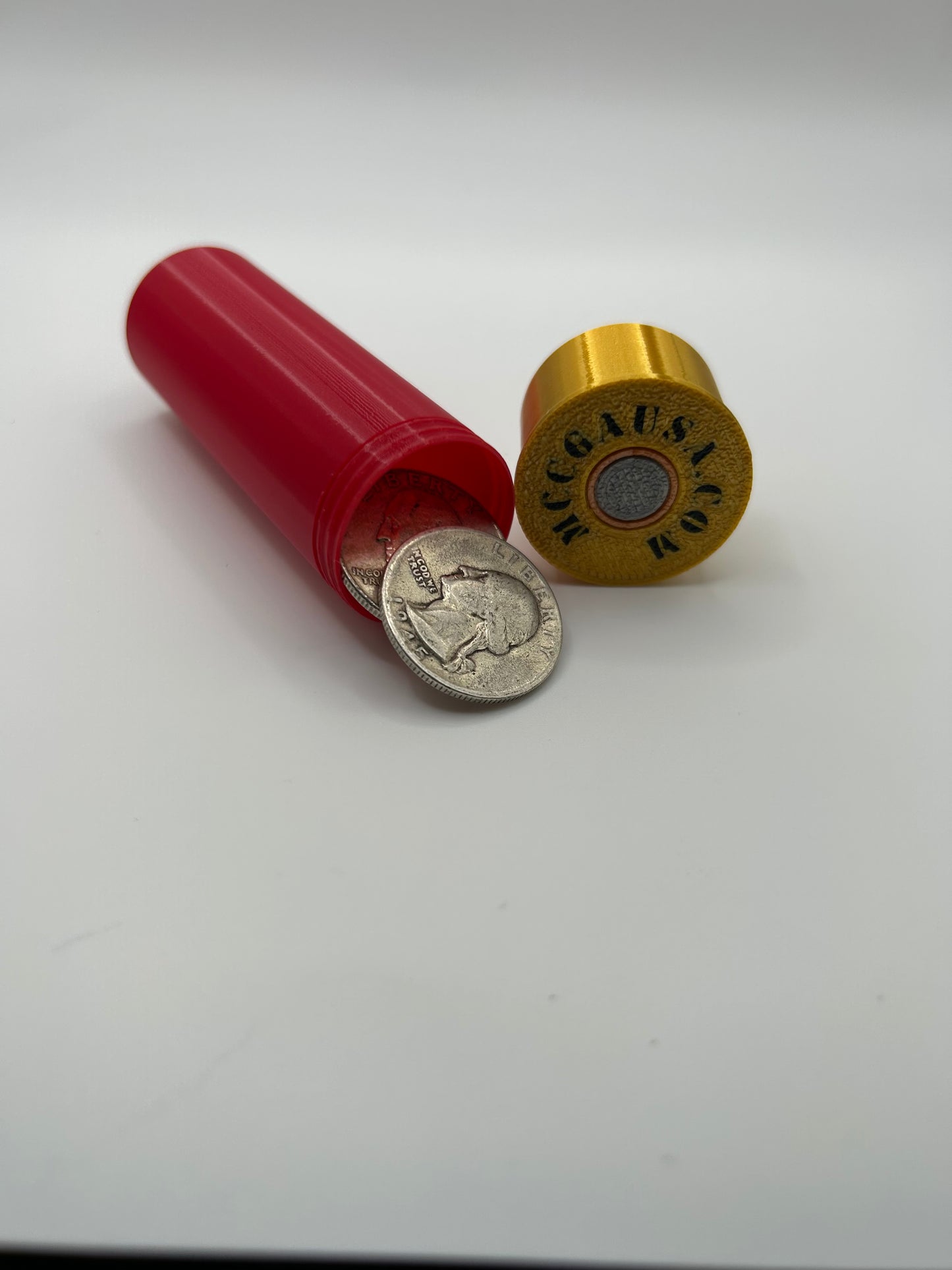 Shotgun Shell -Holds 90% Constitutional Quarters and More!