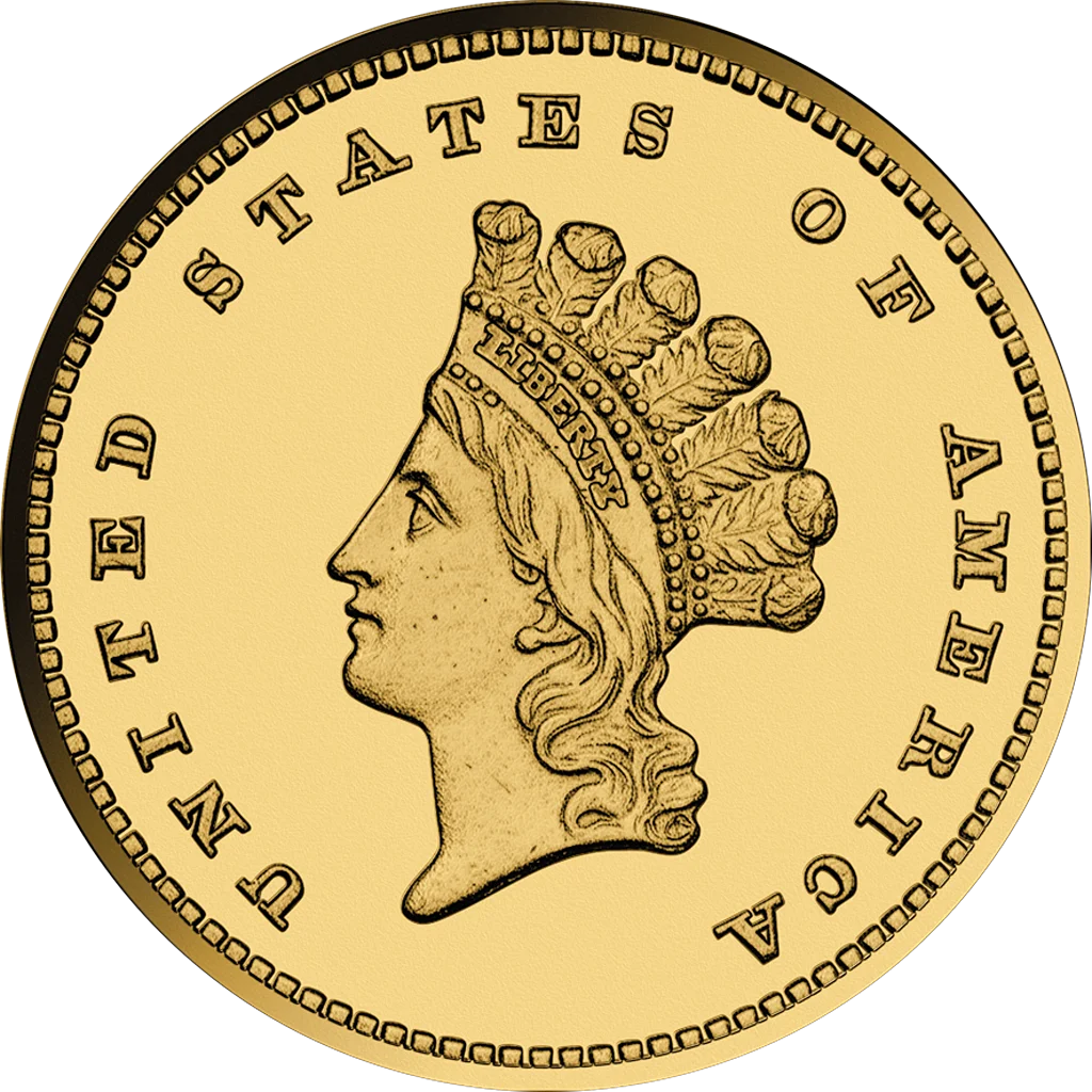 In Stock! Liberia U.S. Pre-1933 Gold Dollar Tribute 3 x 1/1000 oz Gold Coin Set
