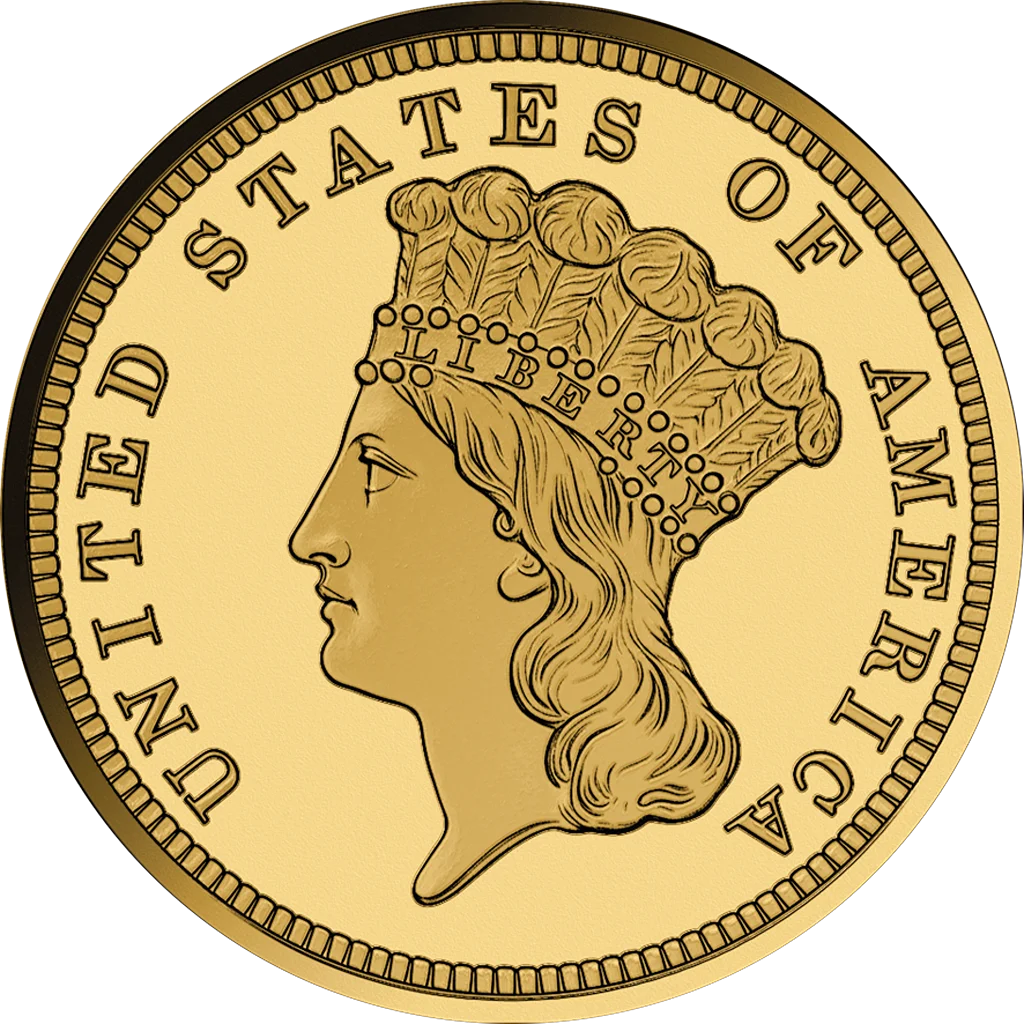 In Stock! Liberia U.S. Pre-1933 Gold Dollar Tribute 3 x 1/1000 oz Gold Coin Set
