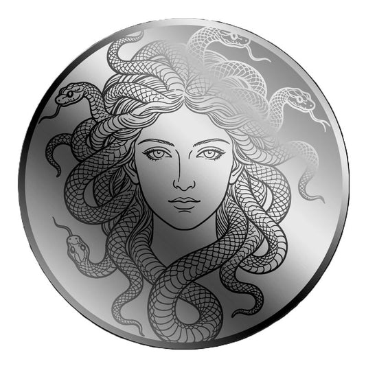 2026 Liberia Medua 1/1000 oz Platinum Coin in Card (03/30)