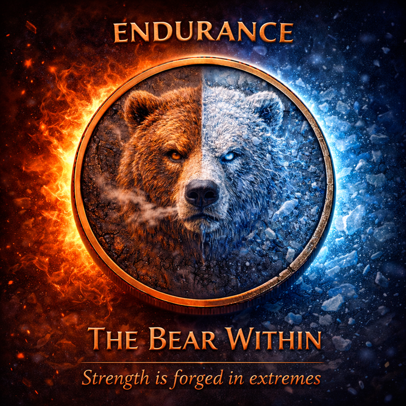 2026 Endurance - The Bear Within 1 oz Copper Round (04/01)