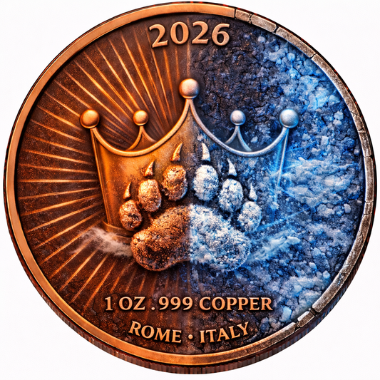 2026 Endurance - The Bear Within 1 oz Copper Round (04/01)