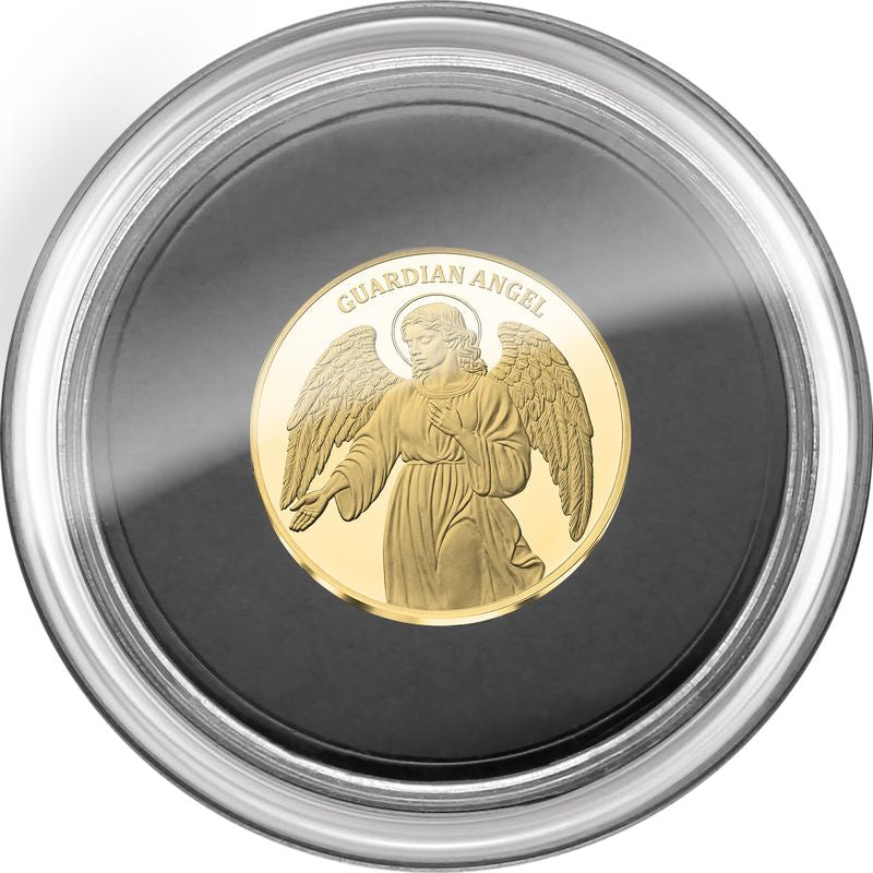 In Stock! 2026 Liberia Guardian Angel 1/200 oz Gold Coin