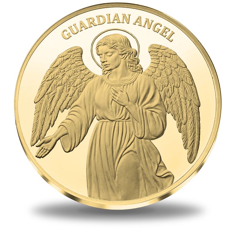 In Stock! 2026 Liberia Guardian Angel 1/200 oz Gold Coin