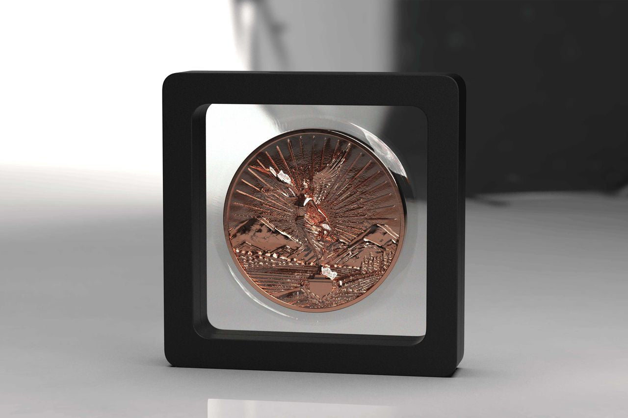 In Stock 2026 Angel of Independence 12g Copper Stacker Blind Box. In Copper We Trust!