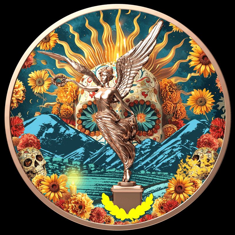 In Stock 2026 Angel of Independence 12g Copper Stacker Blind Box. In Copper We Trust!