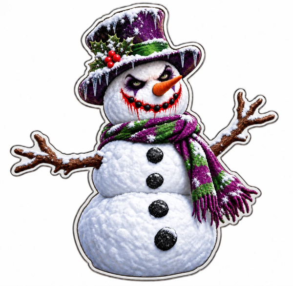 WHY SO FROSTY? 3 gram .999 Silver- Large Shaped Silver