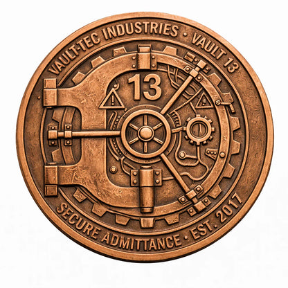 2026 Wasteland Survivor Antiqued Copper .999 5oz Medal