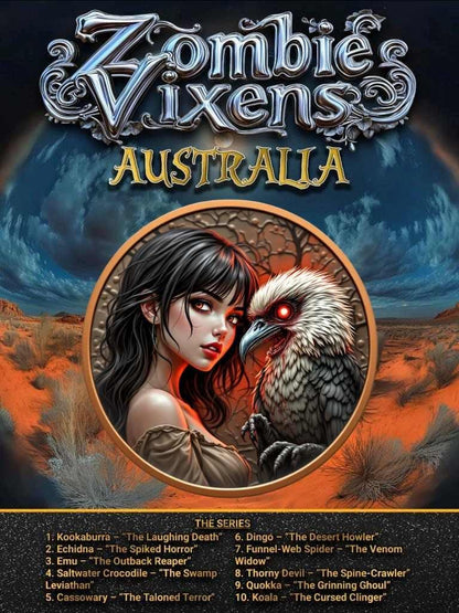 In Stock! Kookaburra "The Laughing Death" 33 Gram Vixen Copper Colorized