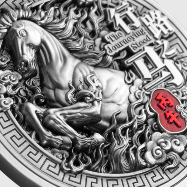 In Stock! 2026 Samoa The Journeying Steed 2 oz Silver Coin (04/10)