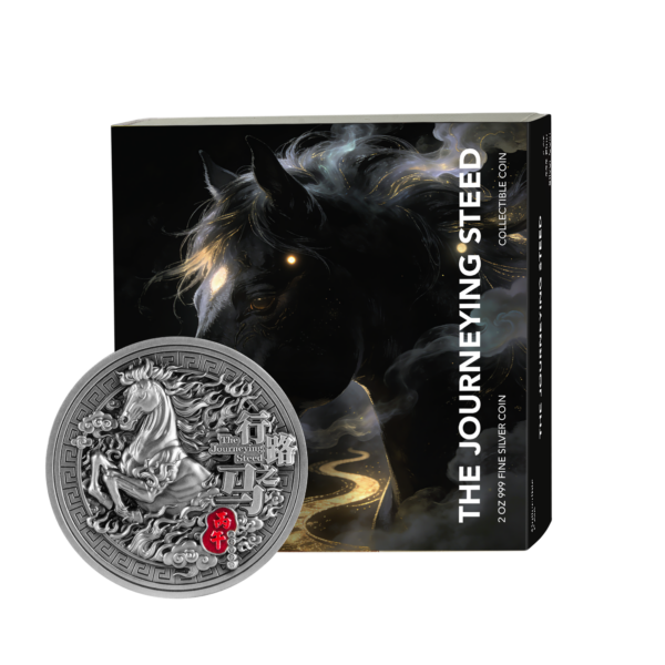 In Stock! 2026 Samoa The Journeying Steed 2 oz Silver Coin (04/10)