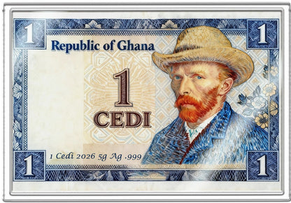 In Stock! 2026 Liberia The Tragedy of Ophelia 1/10 oz Silver Foil Note. In Silver We Trust! (04/06)