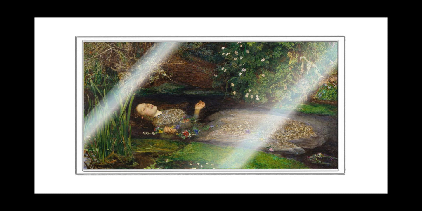 In Stock! 2026 Liberia The Tragedy of Ophelia 1/10 oz Silver Foil Note. In Silver We Trust! (04/06)