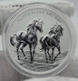 In Stock! 2025 Australia Brumby Horse BU 1 oz Silver Coin (08/01) - Options: Original Mint Packaging