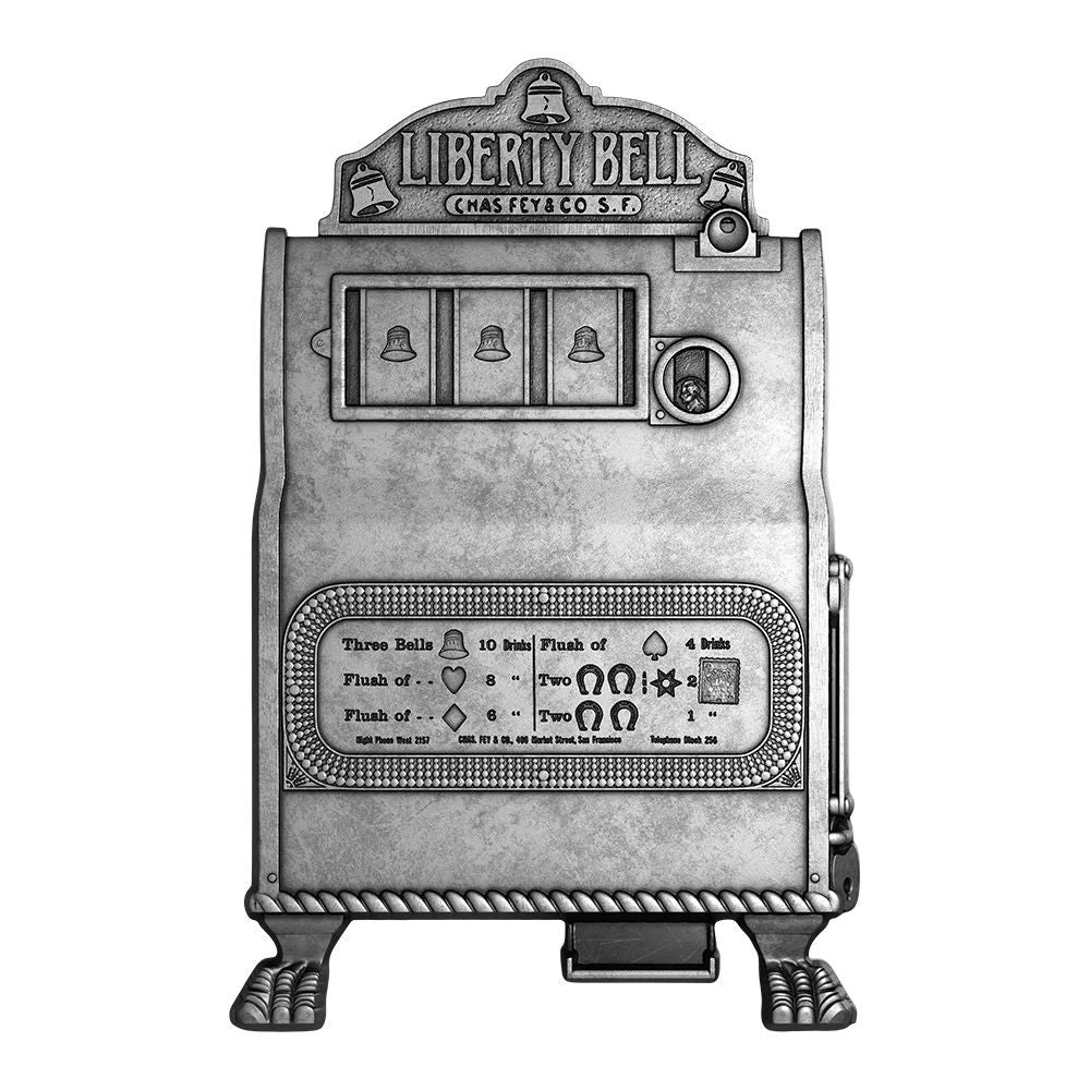 In Stock! 2025 Samoa Liberty Bell Slot Machine 2 oz Silver Coin (777 Mintage)