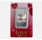 In Stock! 2024 Pamp Love is Precious Holographic 50 Gram Silver Bar