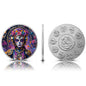In Stock! 2024 1 Oz 999 Silver Mexico Libertad Dia De Los Muertos Steampunk Lady Colorized
