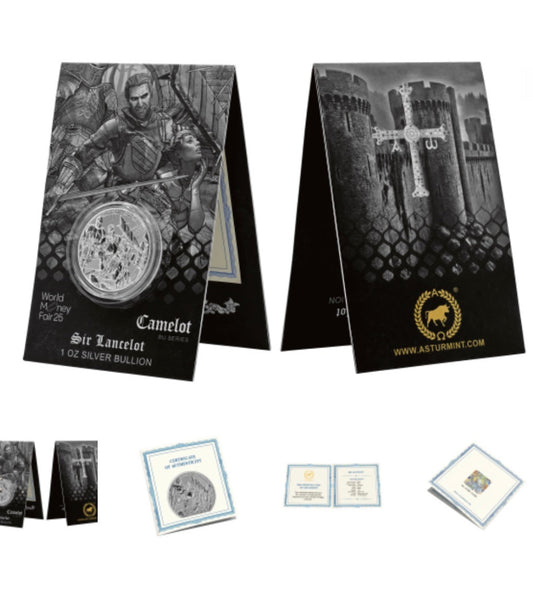 In Stock! 2024 Niue Camelot Sir Lancelot 1 oz Silver Bullion Coin