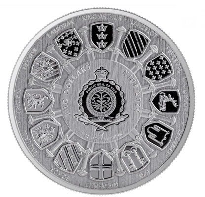 In Stock! 2024 Niue Camelot Sir Lancelot 1 oz Silver Bullion Coin