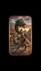 In Stock! Warrior of Queztalcoatl Colorized 1 oz Copper Bar (04/10)