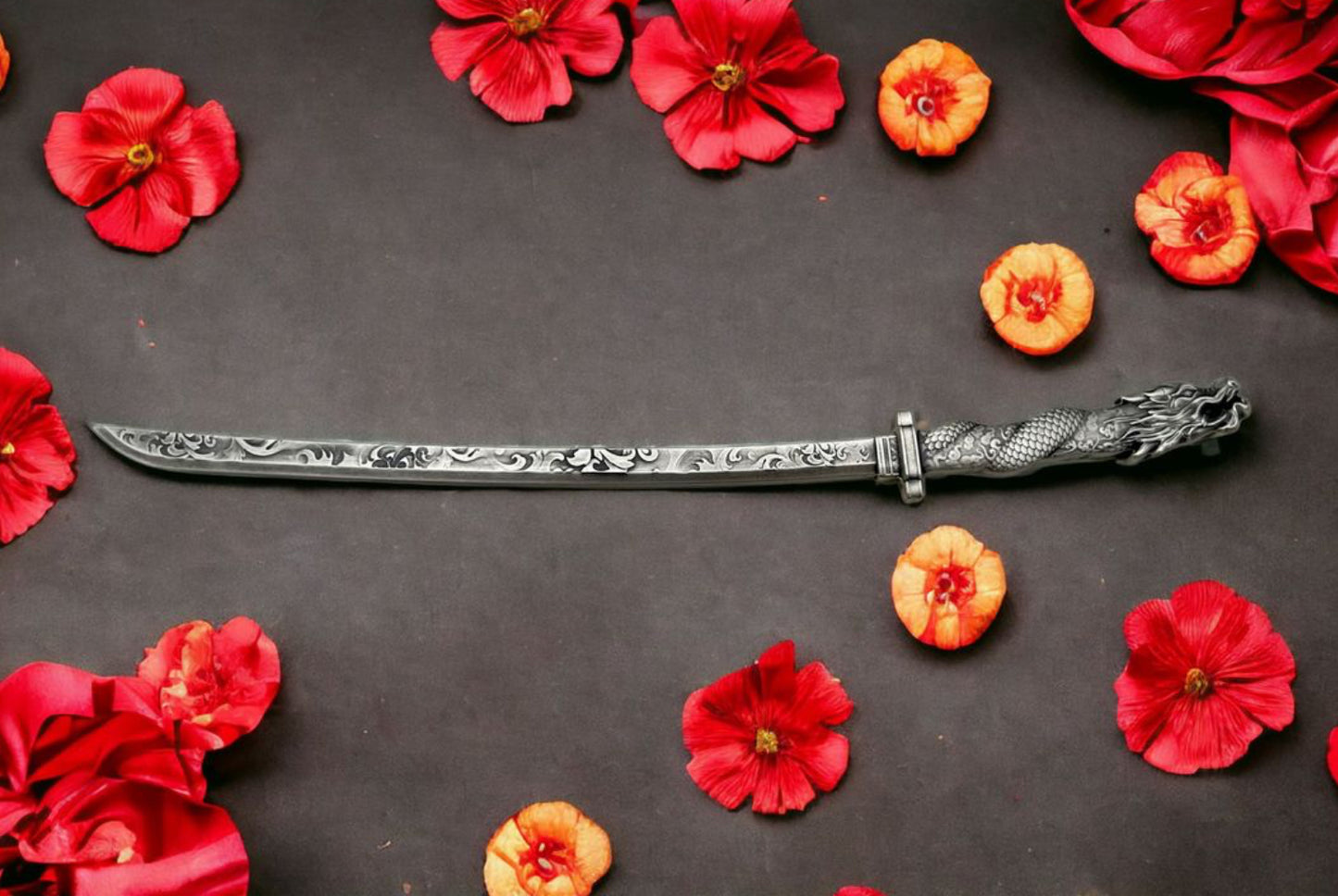 Katana Shaped 2 oz silver SWORD!