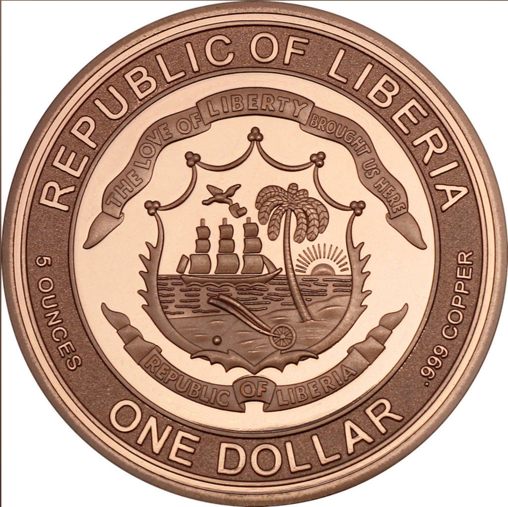 2026 Cameroon End of the Trail by James Earle Fraser 5 oz Government Backed Copper Coin (04/10)