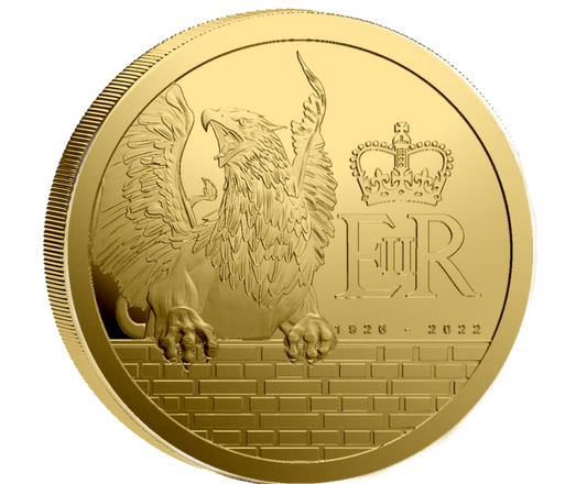 Estimate! 2026 Pitcairn Islands Queen's Beast Griffin BU 1/200 oz Gold Coin. (5) options (4/13)