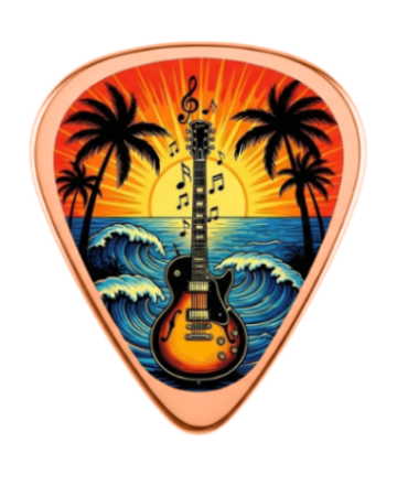 100 Gram Sunset Sound Colorized Copper in Display Box AVDP (4/15)