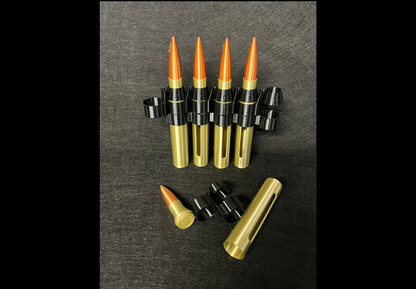 .50 Cal Bullet Rounds holds 90% Dime & 1/10 Gold! In Gold!