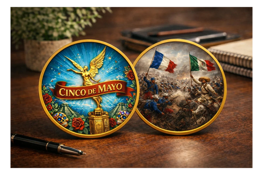 2024 Mexico Libertad Colorized Cinco De Mayo .999 Silver Coin (4/17)