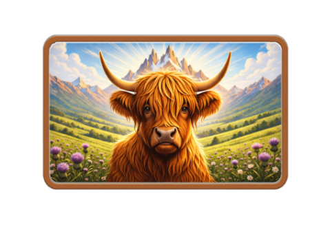 5oz Honey the Highland Colorized Copper in Capsule