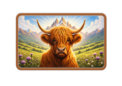 5oz Honey the Highland Colorized Copper in Capsule