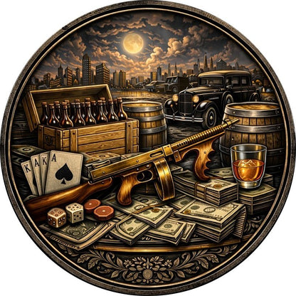 In Stock! 2026 Stars of Crime - Al Capone 1 oz Copper Round