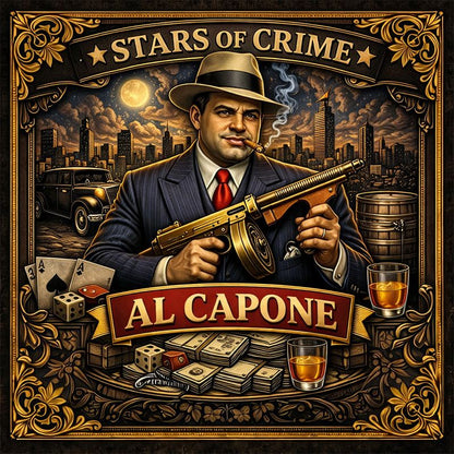 In Stock! 2026 Stars of Crime - Al Capone 1 oz Copper Round