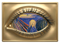 Eye of the Beholder - The Scream Gold Gilt 5 oz Copper Medal (04/15)