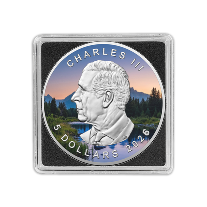 In Stock! 2026 Canada Maple Leaf Earth Edition 1 oz Silver Coin