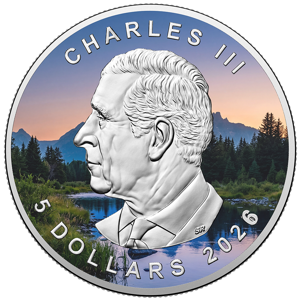 In Stock! 2026 Canada Maple Leaf Earth Edition 1 oz Silver Coin
