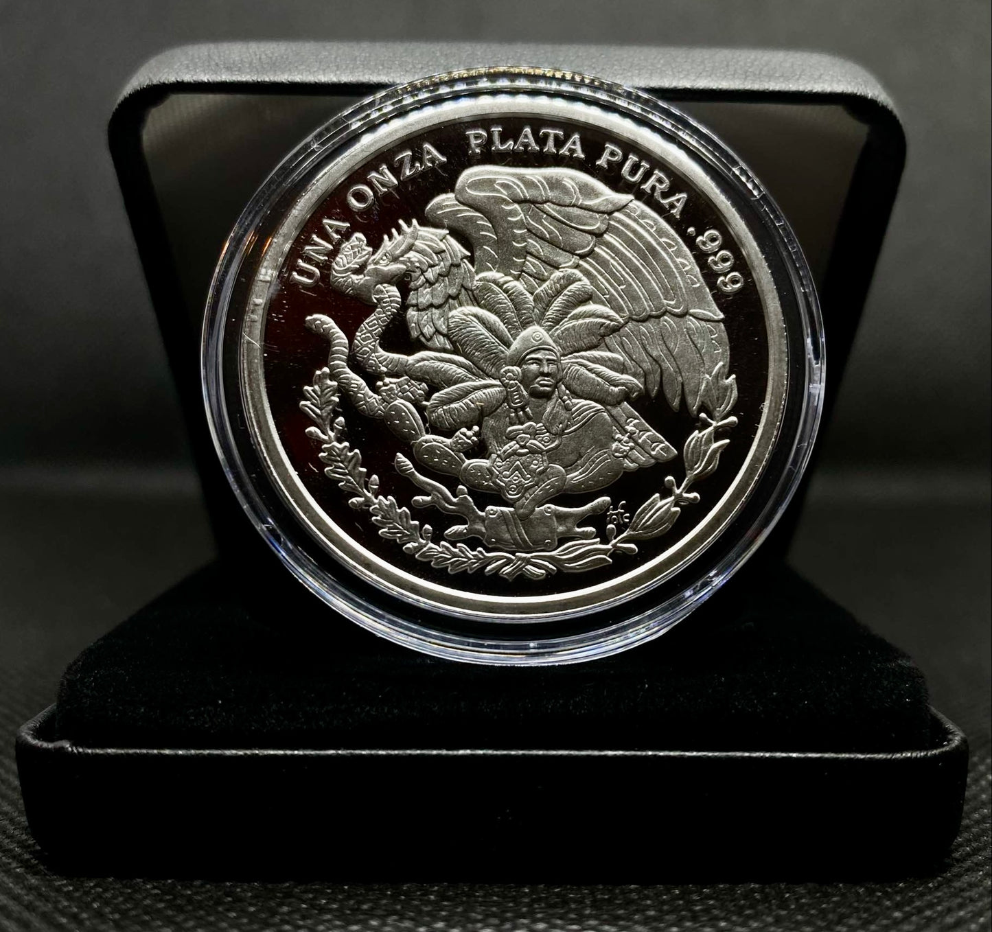 2024 Cultura Azteca - Nahui Ollin Proof 1 oz Silver Round (4/10)