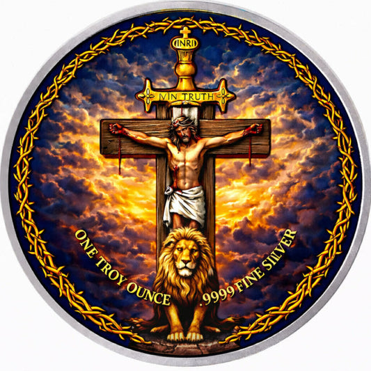 Estimate: 2023 Niue Sword of Jesus - The Lord & King of Truth 1 oz Silver Coin (04/15)