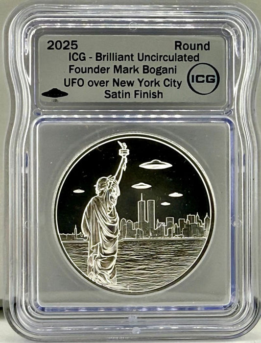 2025 Intaglio Mint UFO Invasion USA 1 oz Silver Round Mystery Box (04/17)